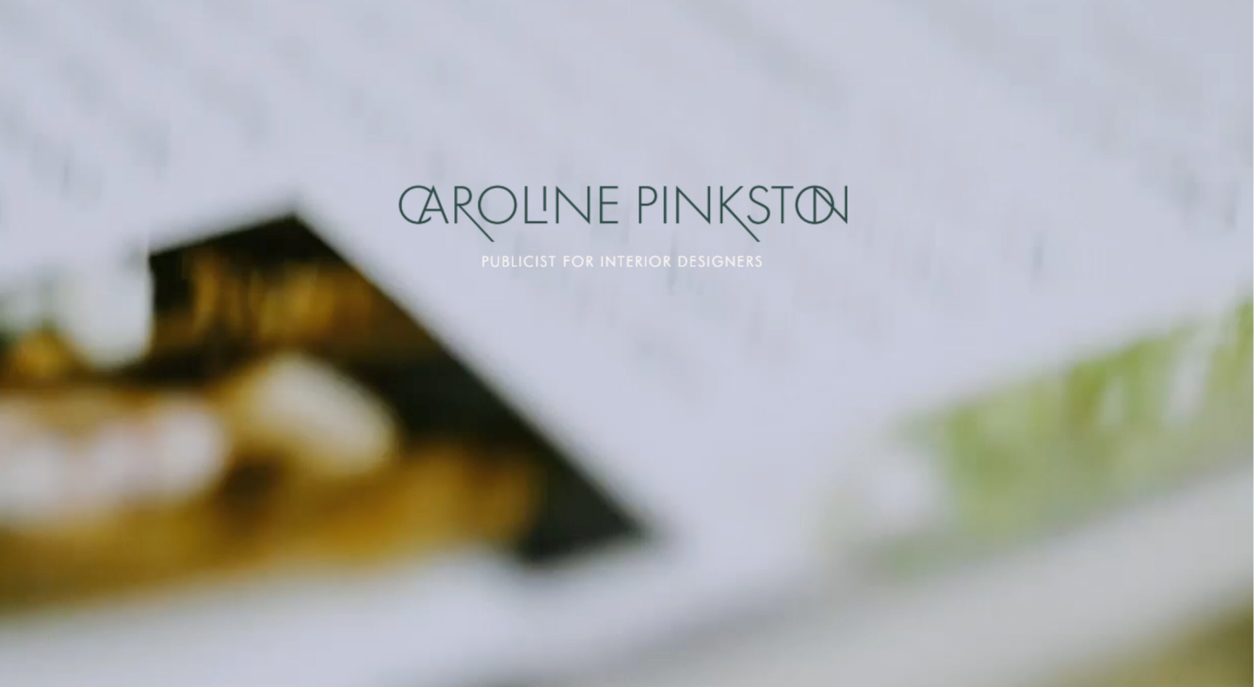 caroline pinkston public relations for interior designers